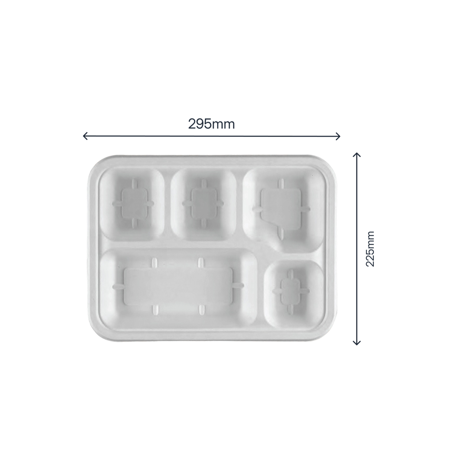 5 CP Rectangular Tray (11.6") - product photo 2