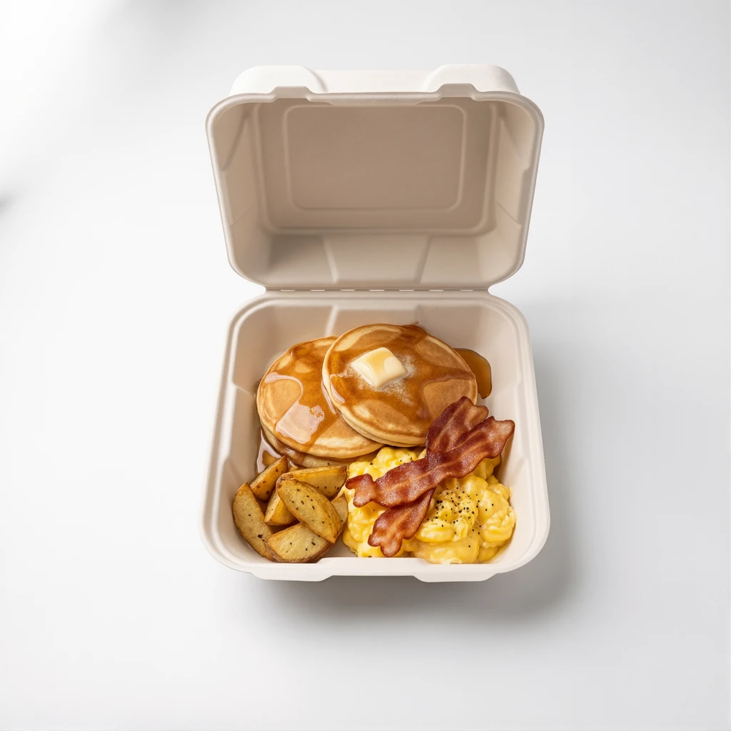9" x 9" Clamshell - product photo 3