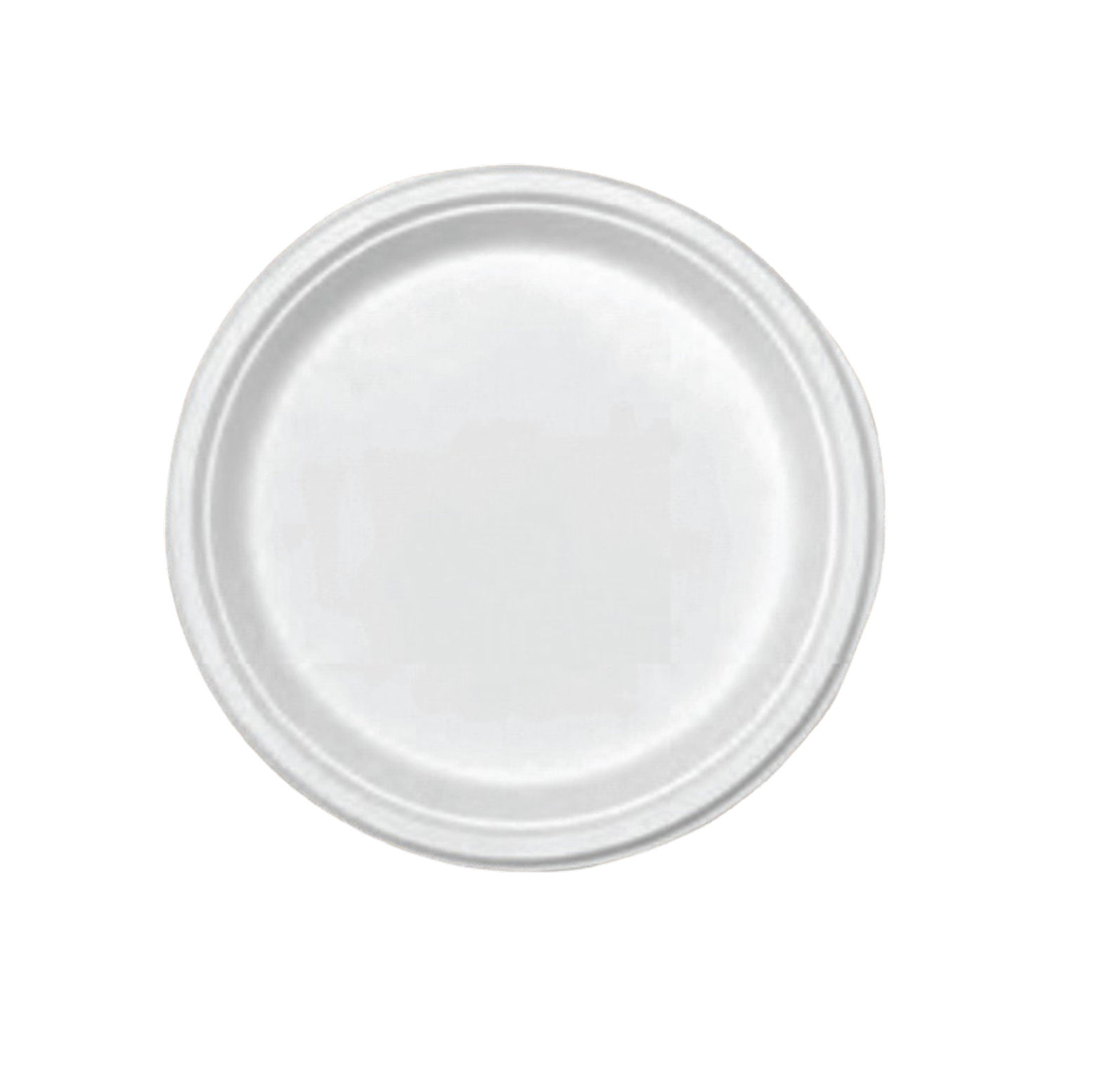6" Round Plate (Plain) - product photo 1
