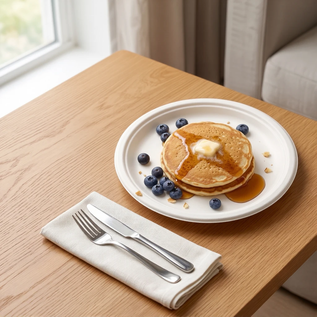 6" Round Plate (Plain) - product photo 4