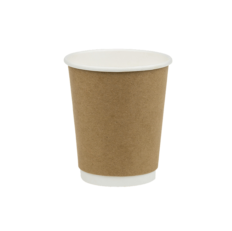 Double Wall Paper Cups - product photo 1 (White)
