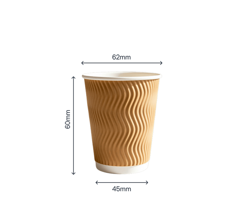 Ripple Wall Paper Cups - product photo 2