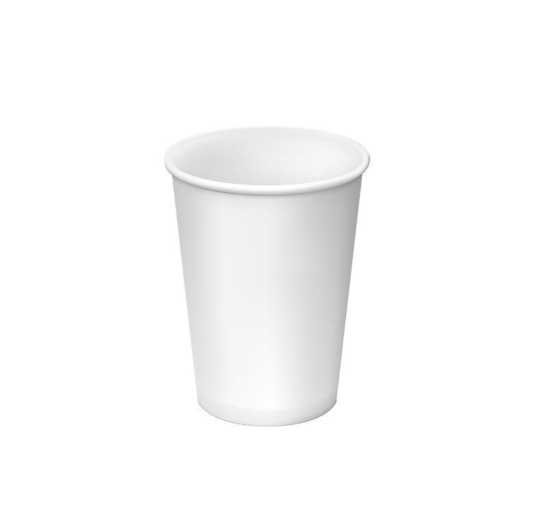 Single Wall Paper Cups - product photo 1 (White)